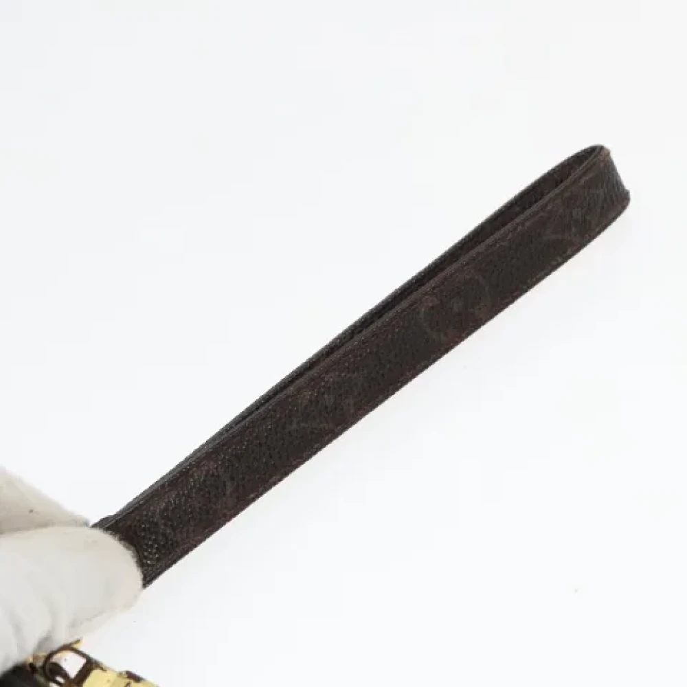 Louis Vuitton Vintage Pre-owned Canvas clutches Brown Dames
