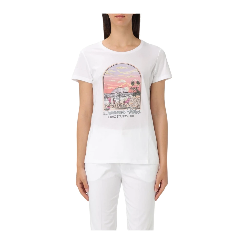 Liu Jo - Tops > T-Shirts - White - Liu Jo - Modalova