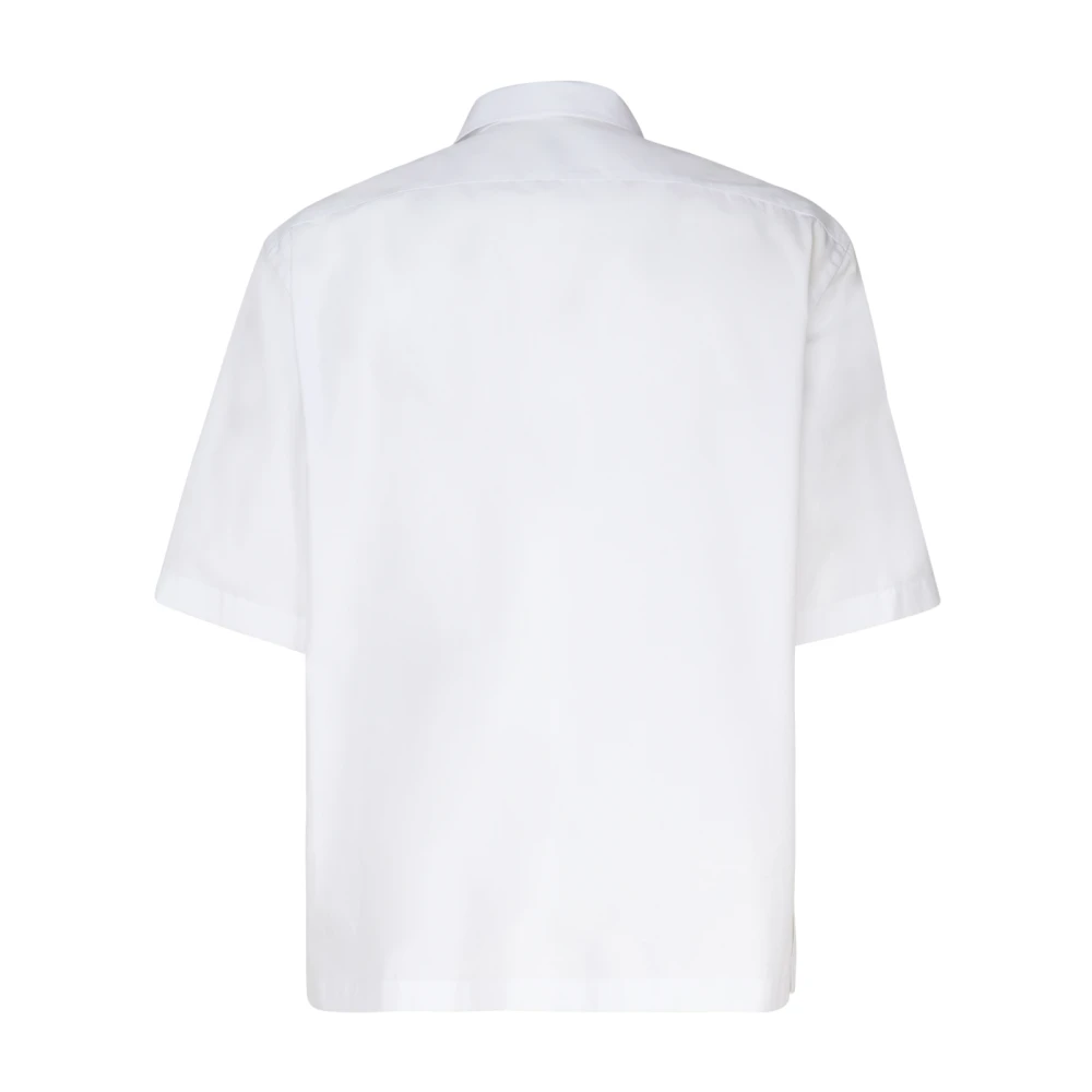Lardini Short Sleeve Shirts White Heren