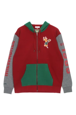 NBA Scarlet Zip Hoodie