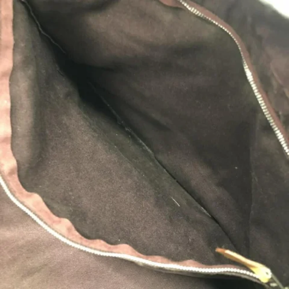 Hermès Vintage Pre-owned Leather handbags Brown Dames
