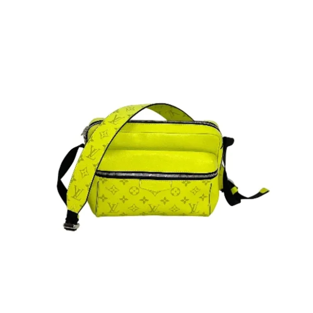 Louis Vuitton Vintage Pre-owned Canvas crossbody-bags Yellow Dames