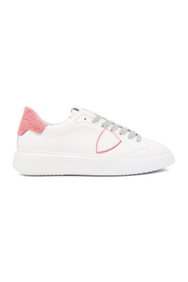 sneakers-blanc-rose-corail-temple