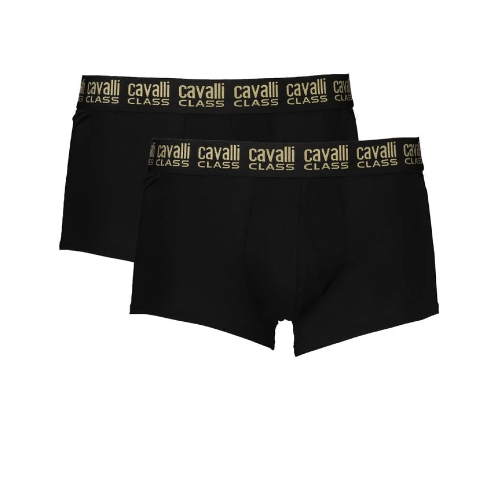 Cavalli Class Men's Black Underpants, S, Cotton Underwear