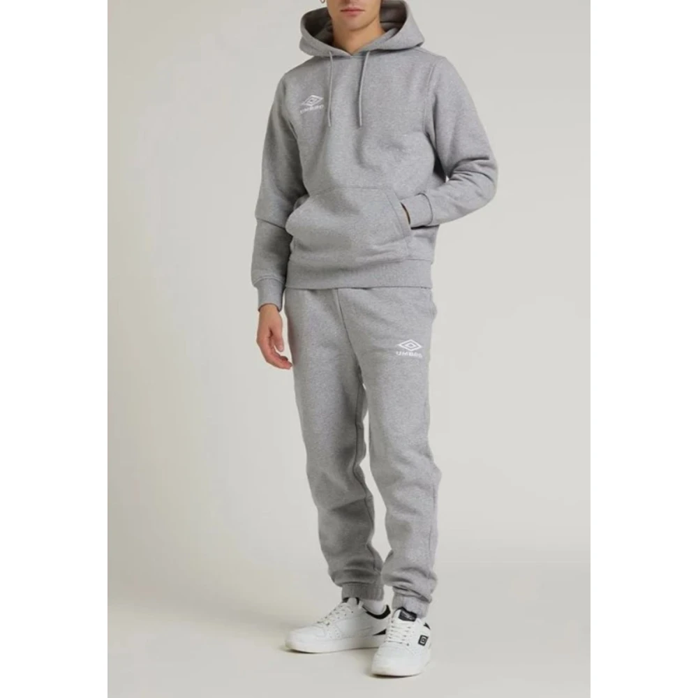 Umbro Heren Hooded Trainingspak Gray Heren