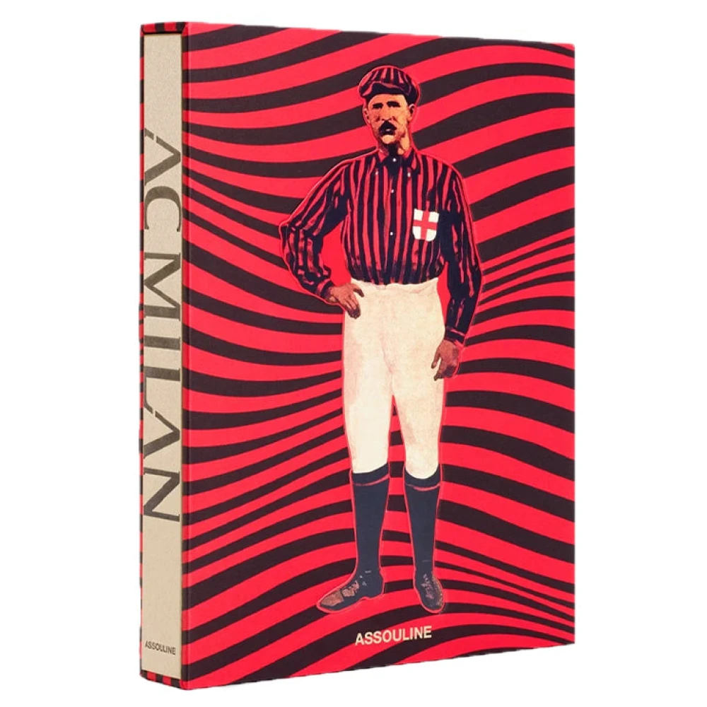 Assouline AC Milan Fotbollsbok Red, Herr