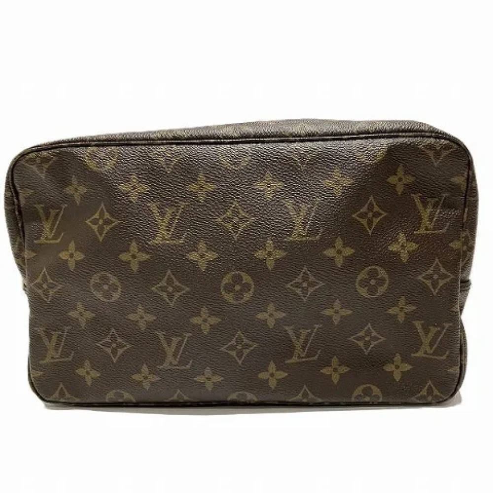 Louis Vuitton Vintage Pre-owned Canvas clutches Brown Dames