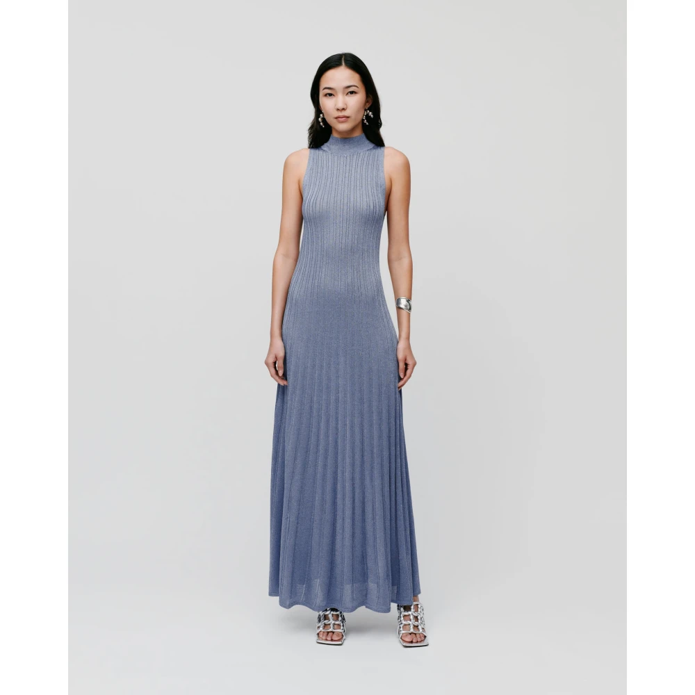 IVY OAK Flora Jurk Blue Dames