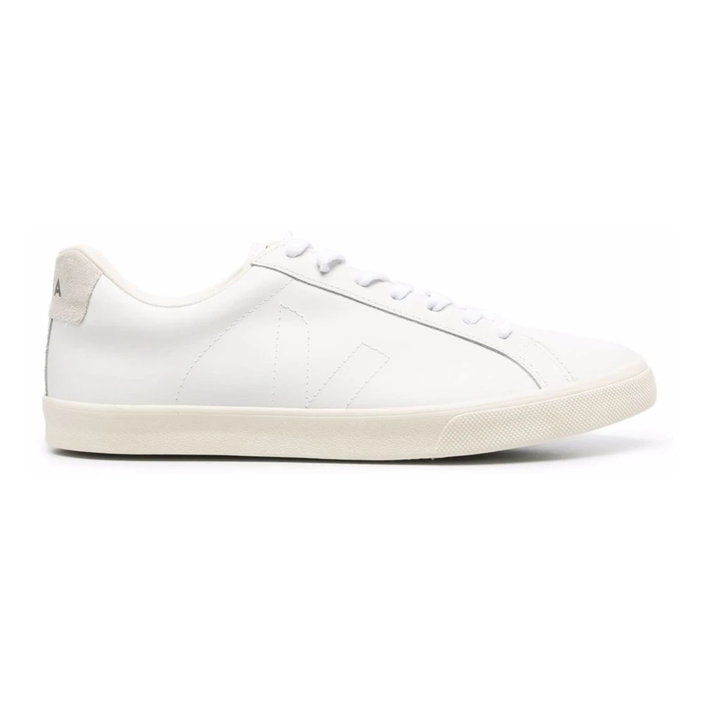 Veja Witte Leren Sneakers Heren Schoenen