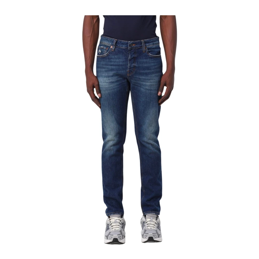 Haikure Slim-fit Katoenen Jeans Blue Heren