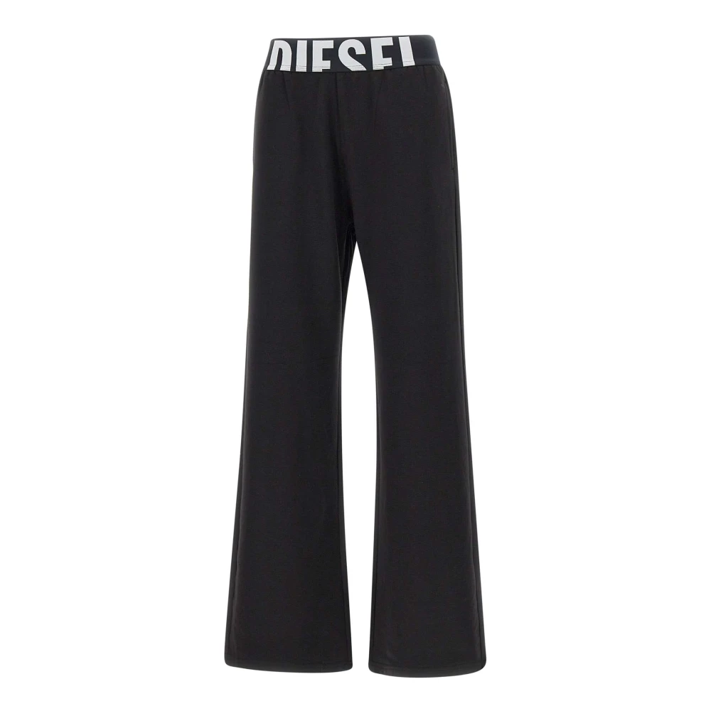 Diesel Zwarte Dames Jogger Broek Black Dames