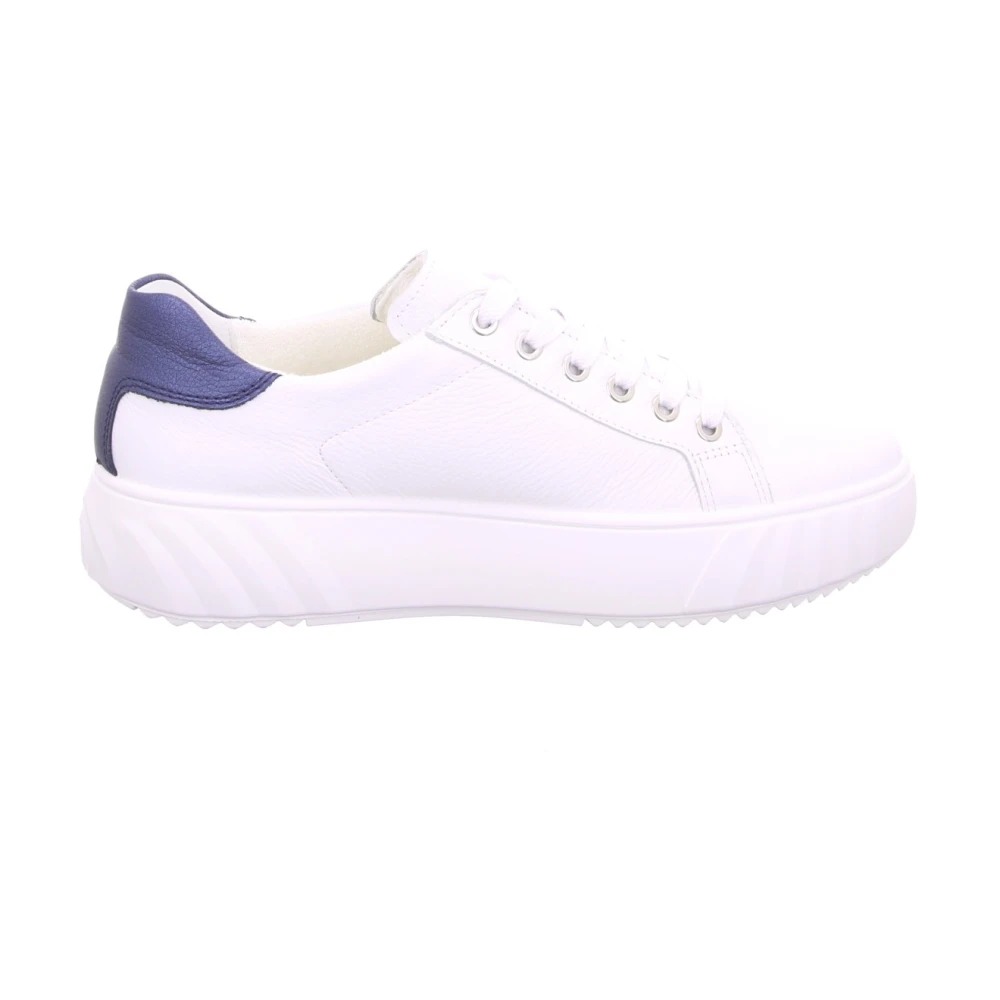 Maypol Leisure Veterschoen Dames Schoenen Wit