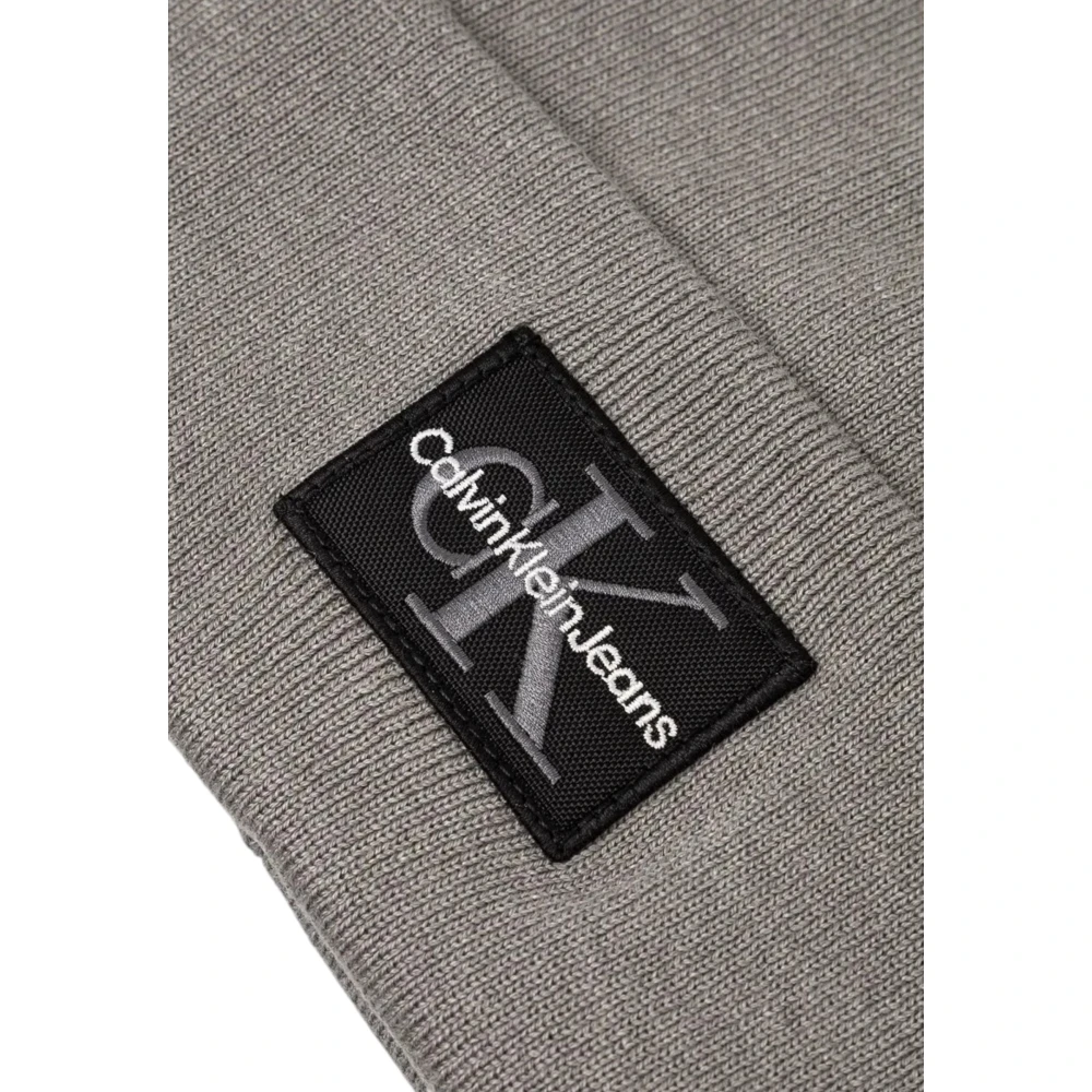 Calvin Klein Jeans Grijze Acryl-Katoen Blend Pet Gray Heren