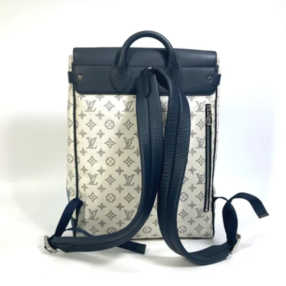Louis Vuitton Vintage Pre-owned Fabric shoulder-bags White Heren
