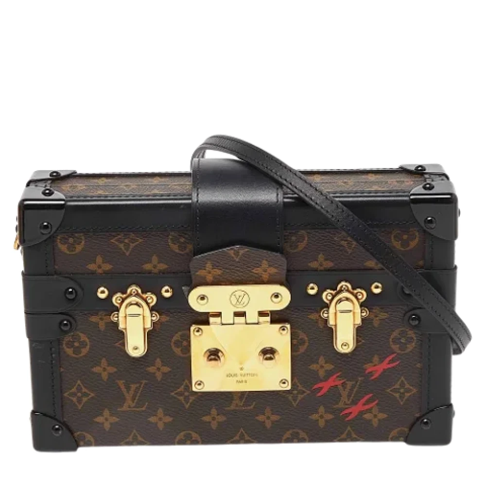 Louis Vuitton Vintage Pre-owned Leather clutches Brown Dames