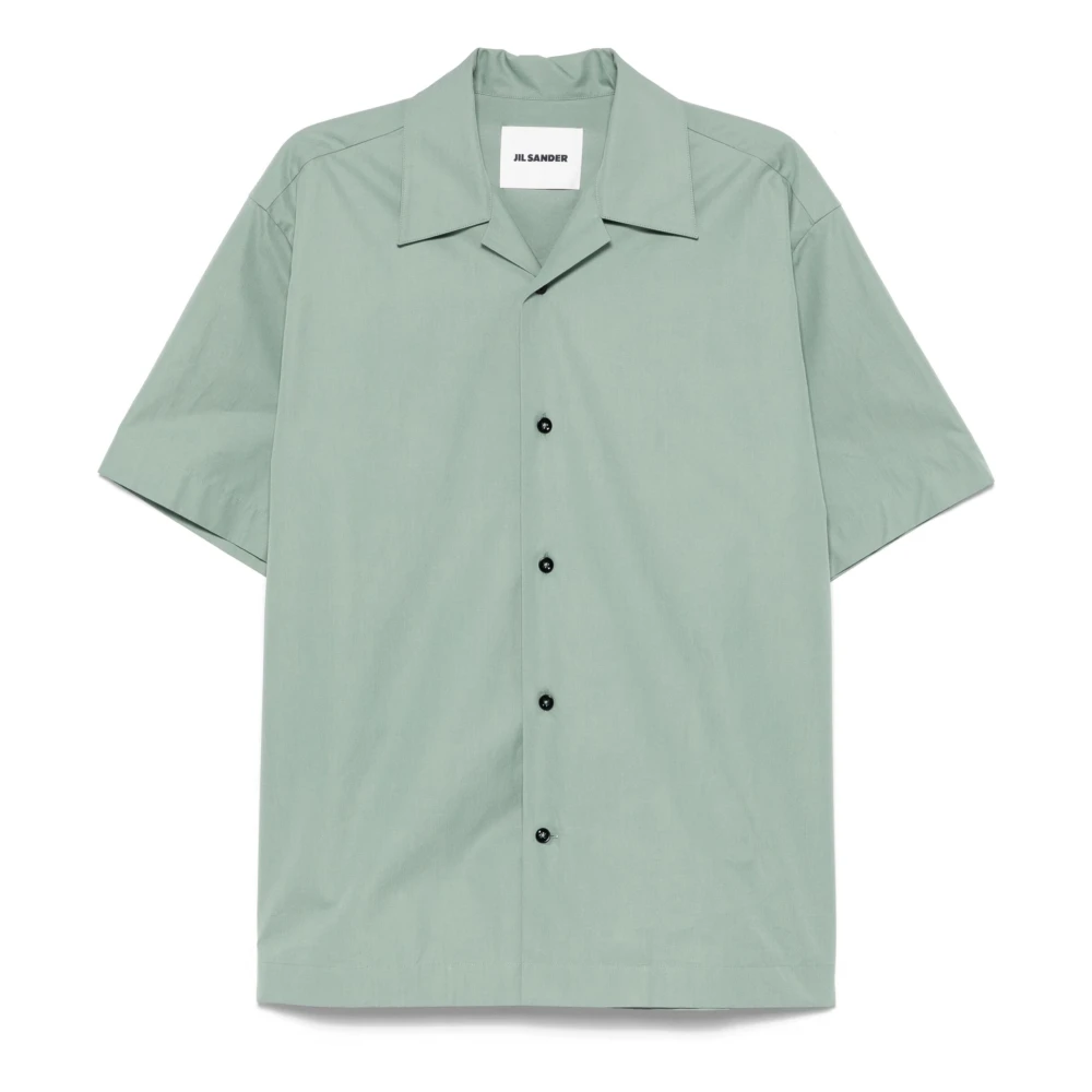 Jil Sander Stijlvolle Shirt voor Mannen Green Heren