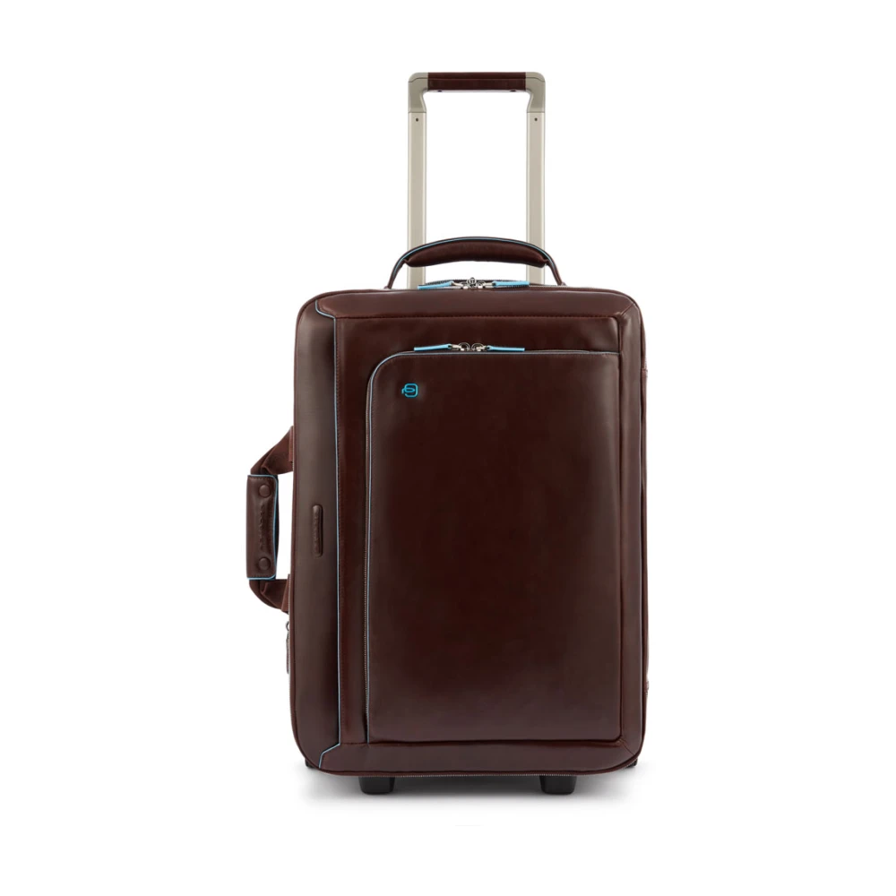 Piquadro Herren Braun Handgepäck Business Trolley Mit Laptop-Fach 15,6