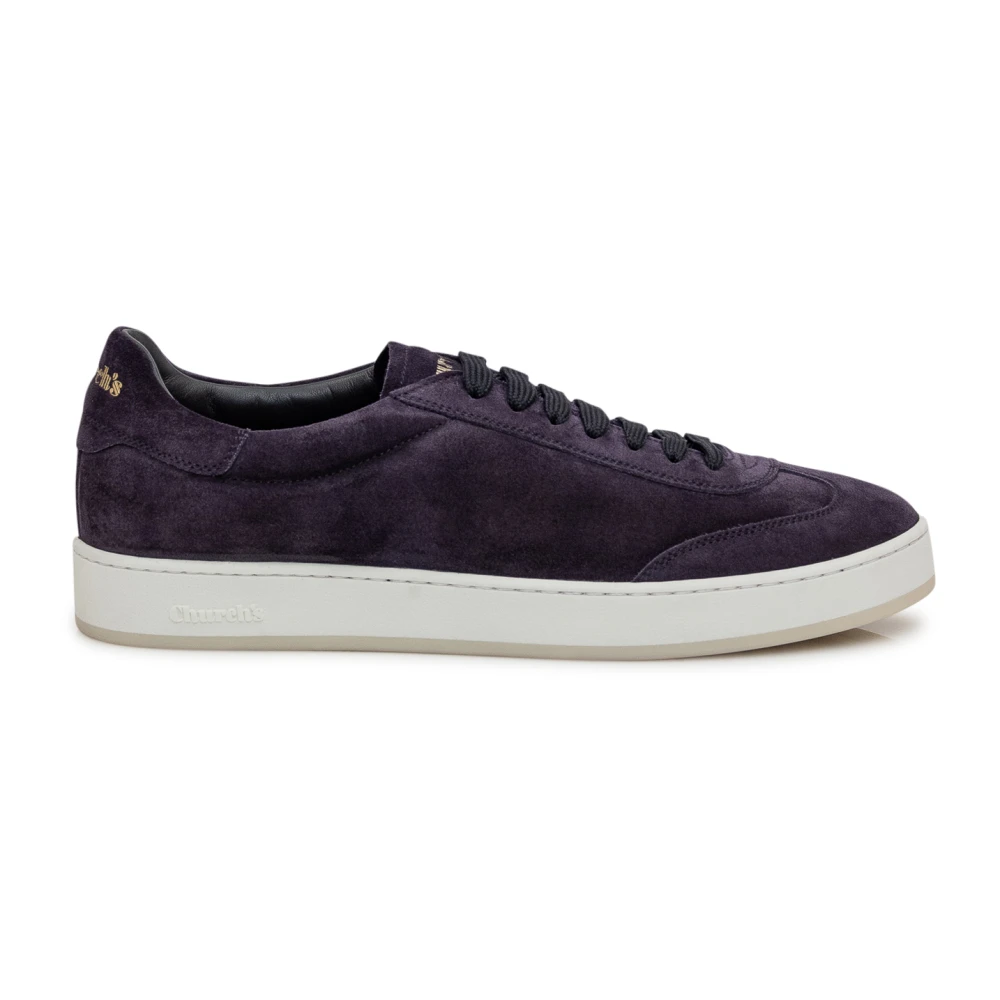 Church’s Lage Suede Sneaker Heren Schoenen Blauw