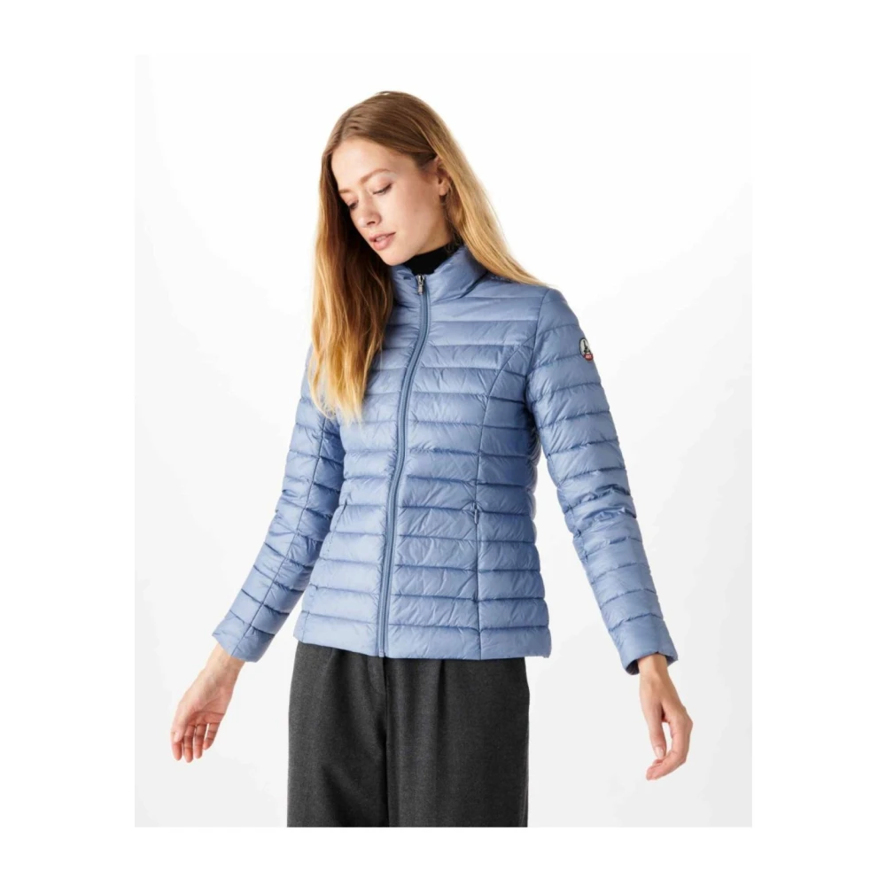 Jott Lichte Aansluitende Donsjas Blauw Blue Dames