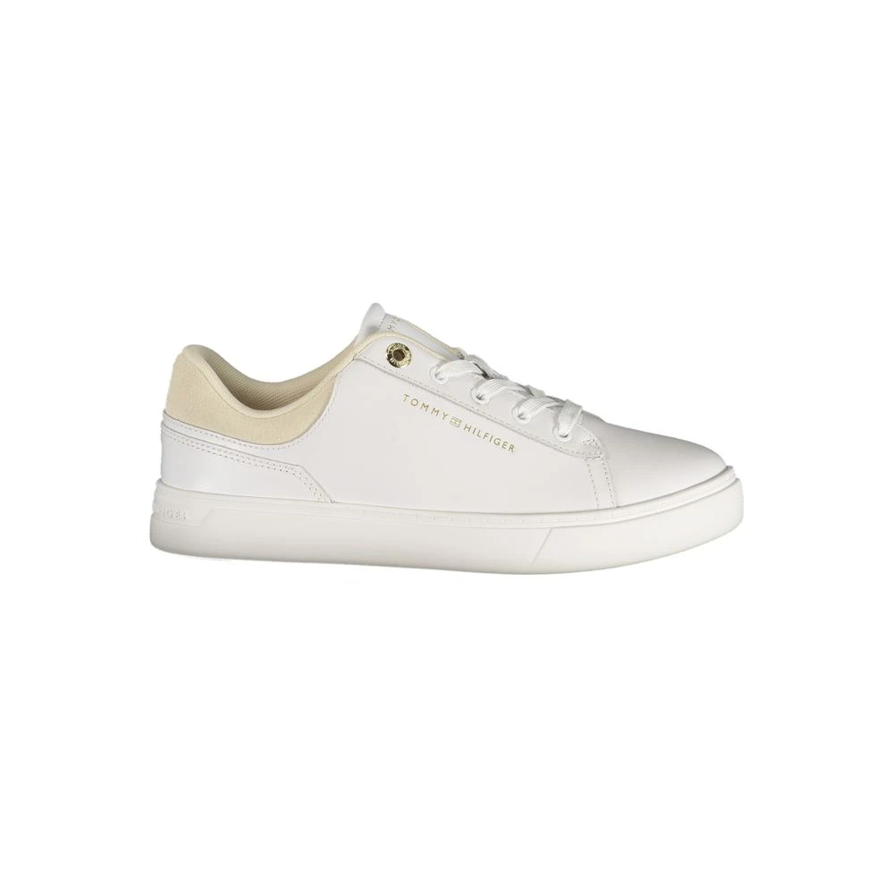 Tommy Hilfiger Women's White Poliuretano Sneaker