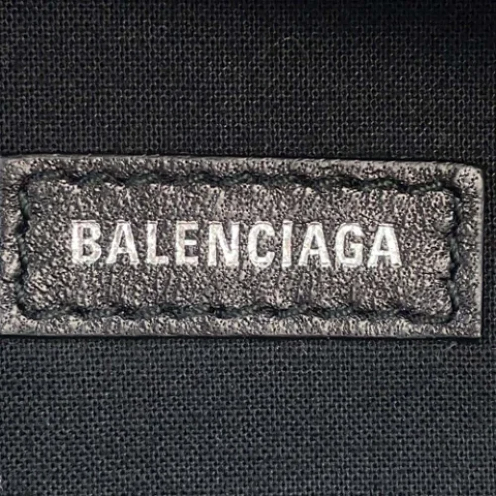 Balenciaga Vintage Pre-owned Leather backpacks Black Dames