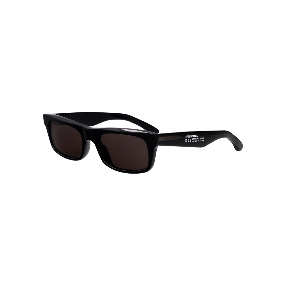 Balenciaga Men's Black Sunglasses, 54 Mm, Bb0422s Rectangle Sunglasses