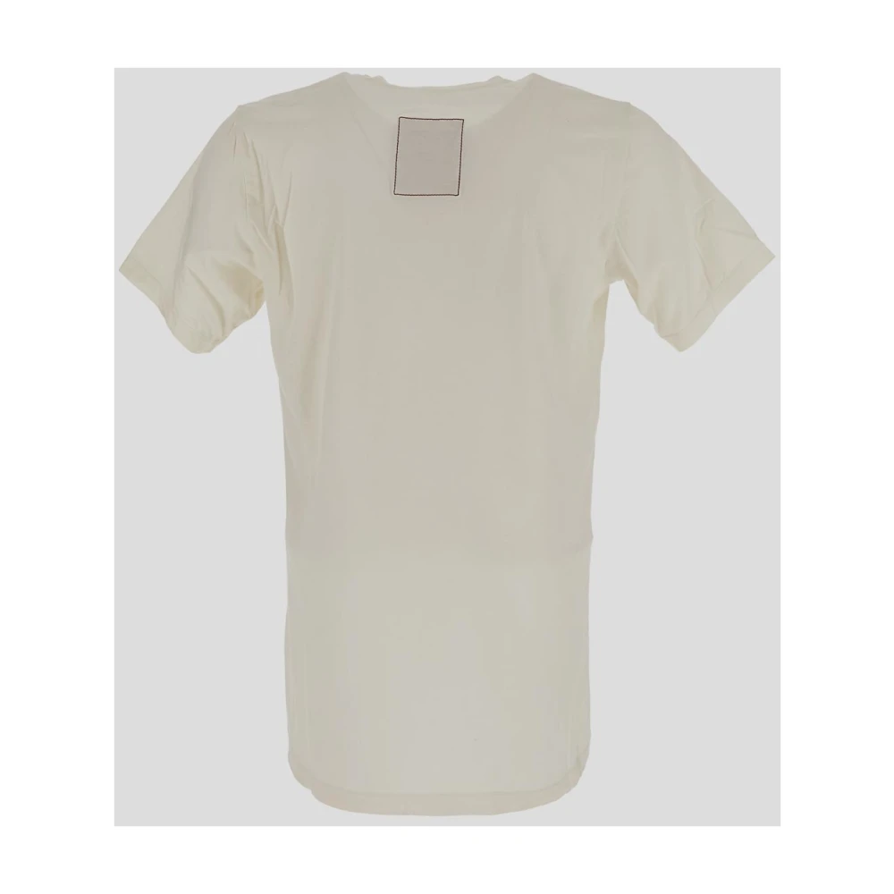UMA Wang Katoenen T-Shirt White Heren