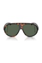 lunettes-de-soleil-elegantes-en-havane-brillant-vert-fonce