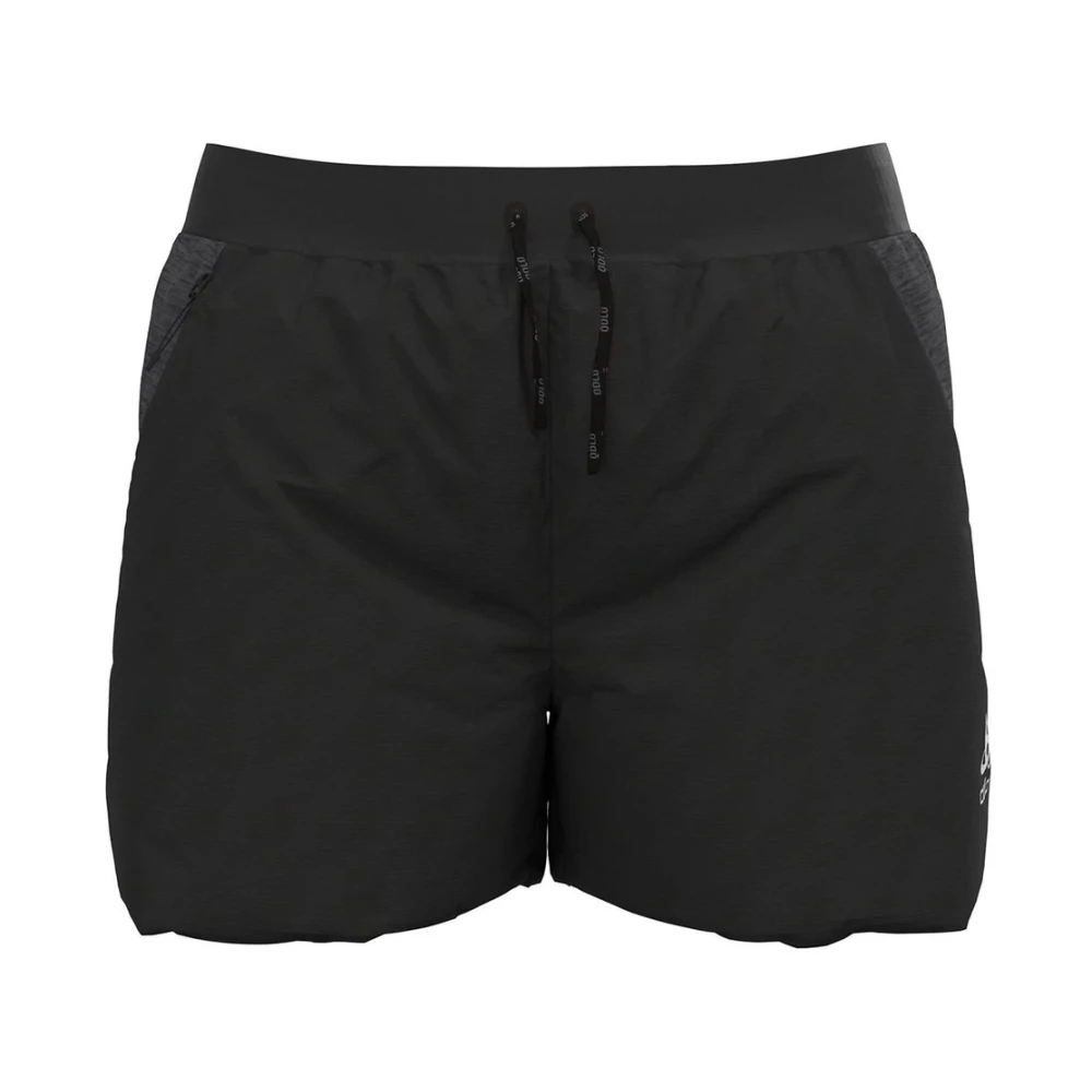 Odlo Sneldrogende Hardloopshorts Black Dames