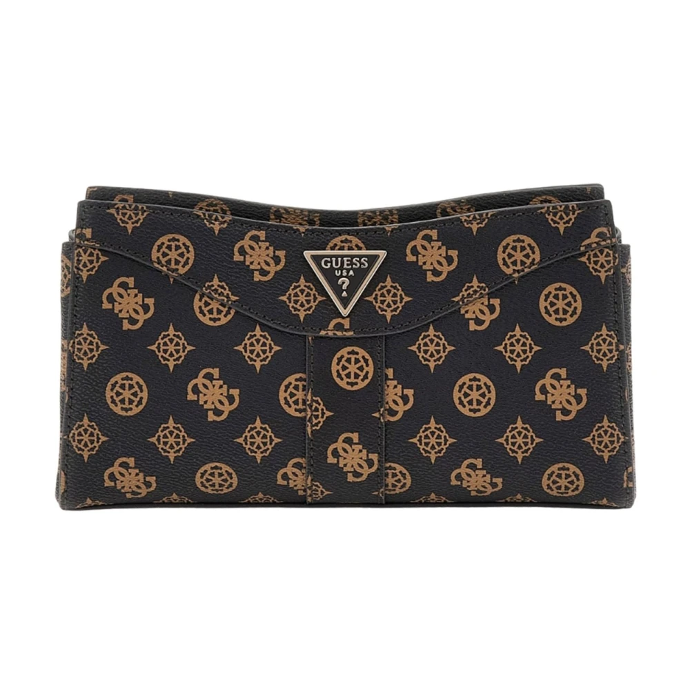 Guess Bruine Synthetische Dames Schoudertas Brown Dames