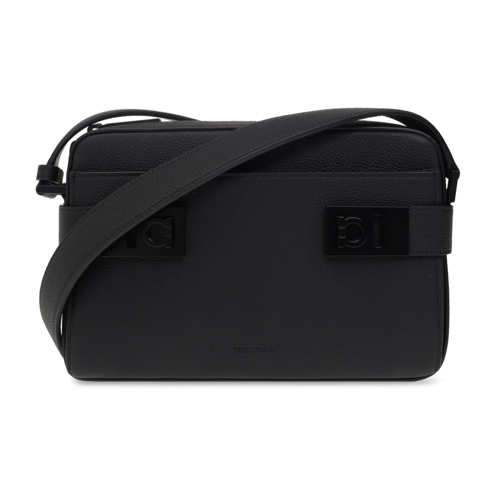 Ferragamo Uomo Nero Borse, Taglia Unica, New,