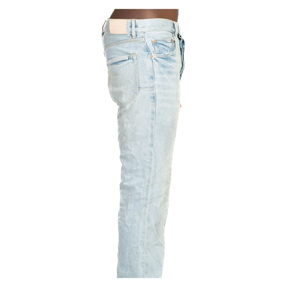 Purple Brand Vintage Straight Jeans in Indigo Blue Heren