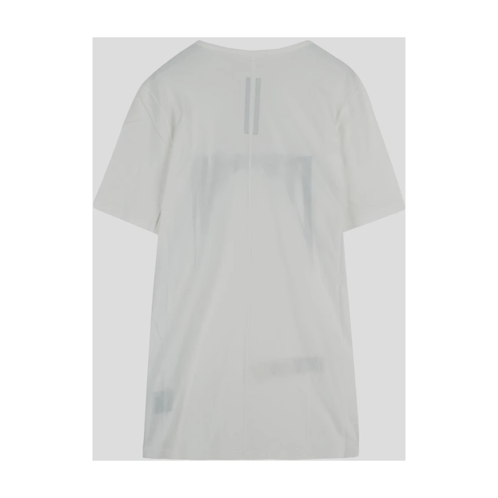 Rick Owens Katoenen T-shirt Level T White Heren