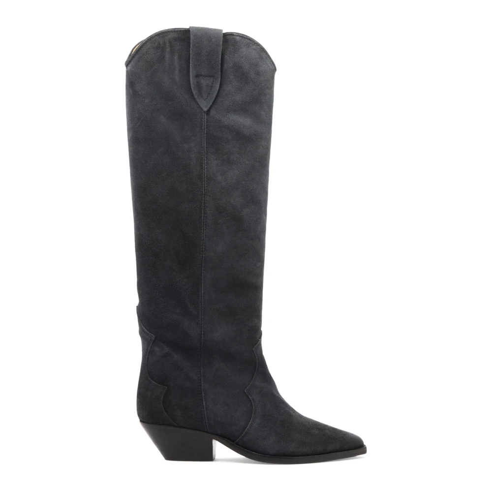 Isabel Marant Women's Black Denvee Boots - Cowboy & Biker Boots - 3 Uk - Shoes