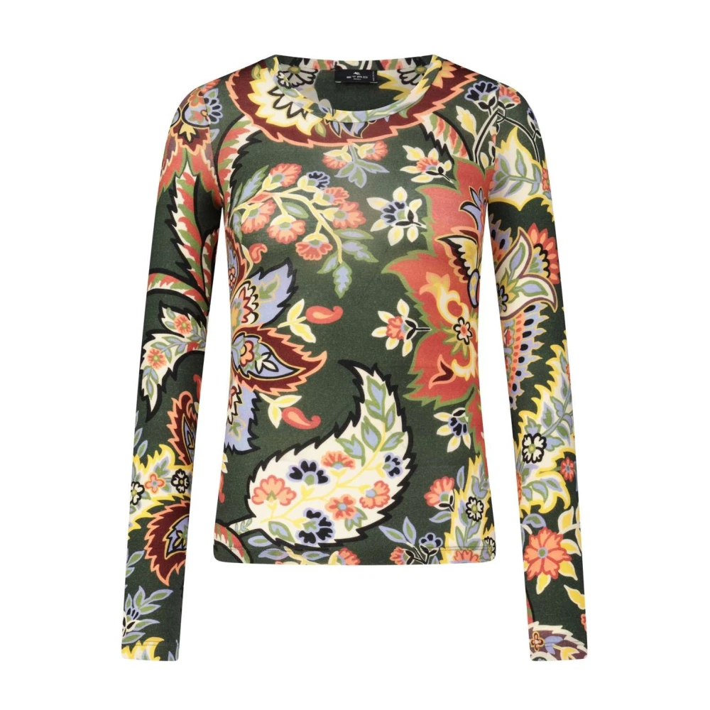 ETRO Bloemen lange mouwen shirt Multicolor Dames