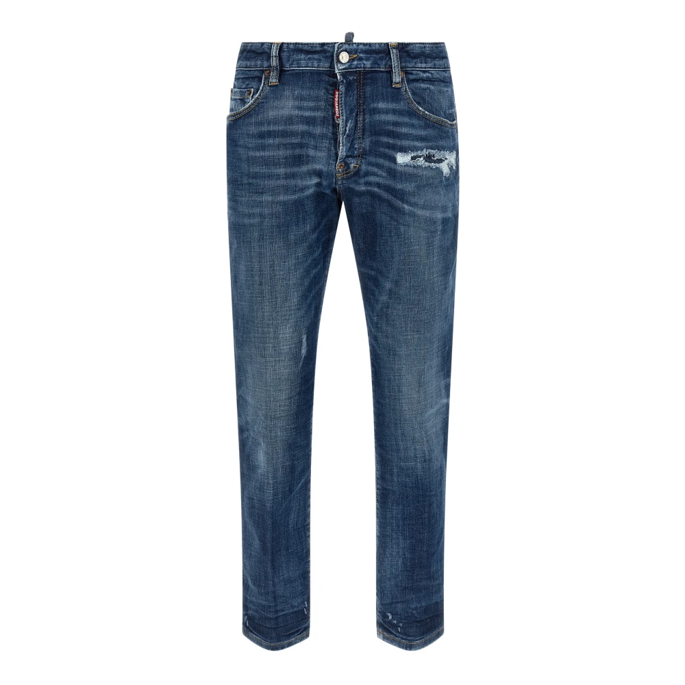 Dsquared2 Men's Blue Slim Fit Jeans, Xl, Skater Jeans