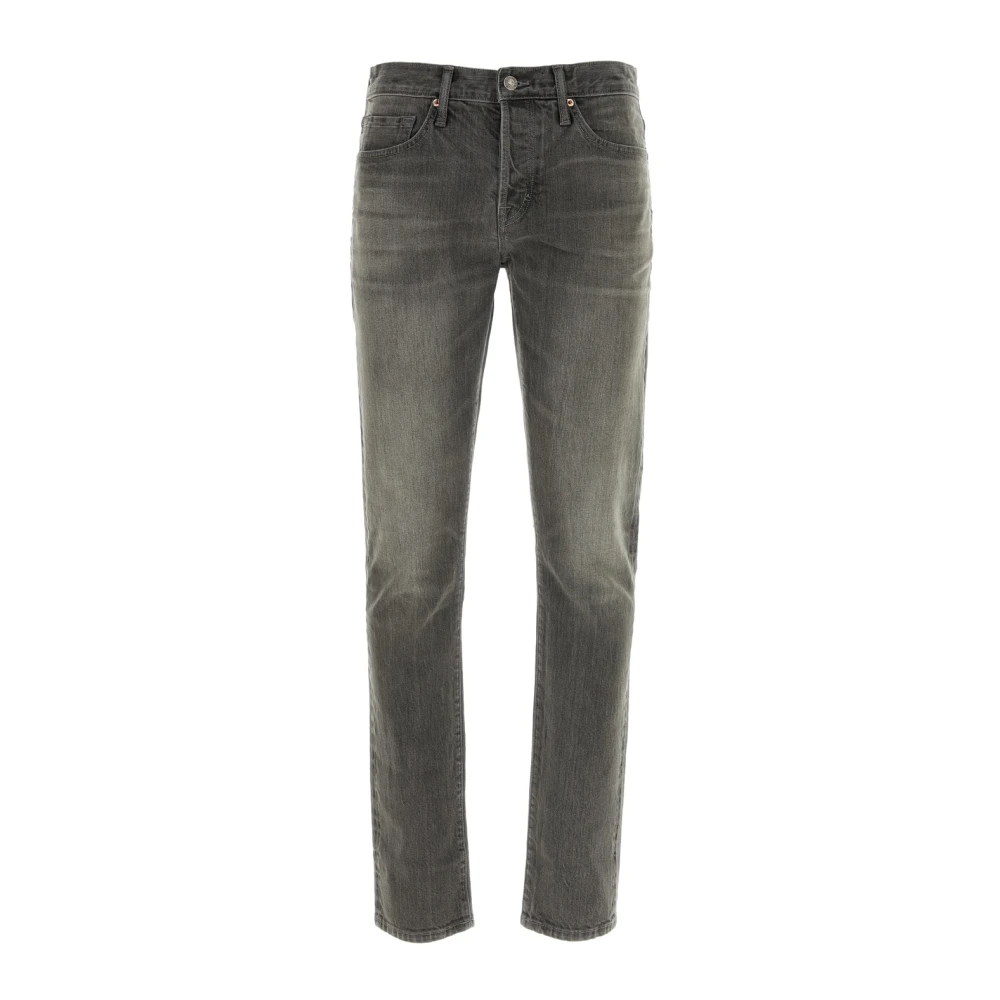 Tom Ford Slim-fit Jeans Gray Heren