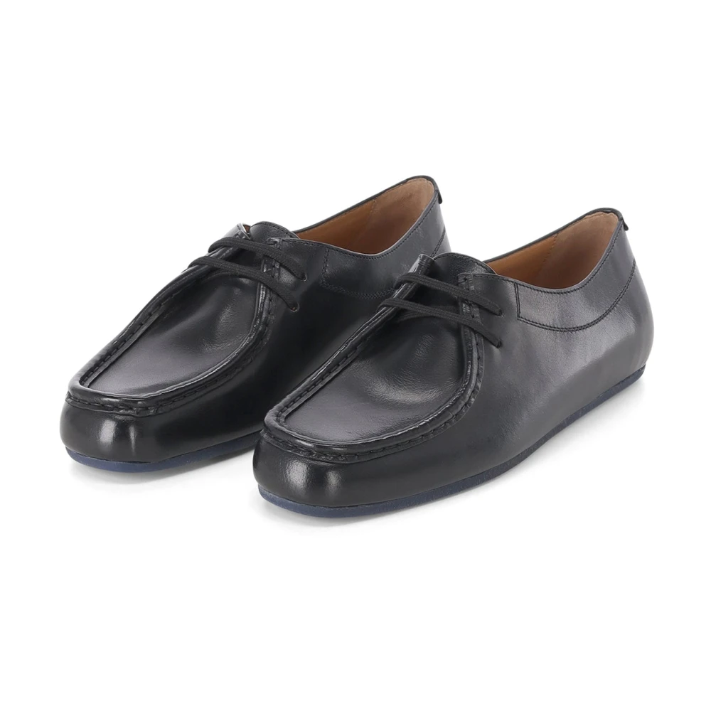 Jil Sander Donna Nero - Scarpe Stringate - Shoes - 40 Eu