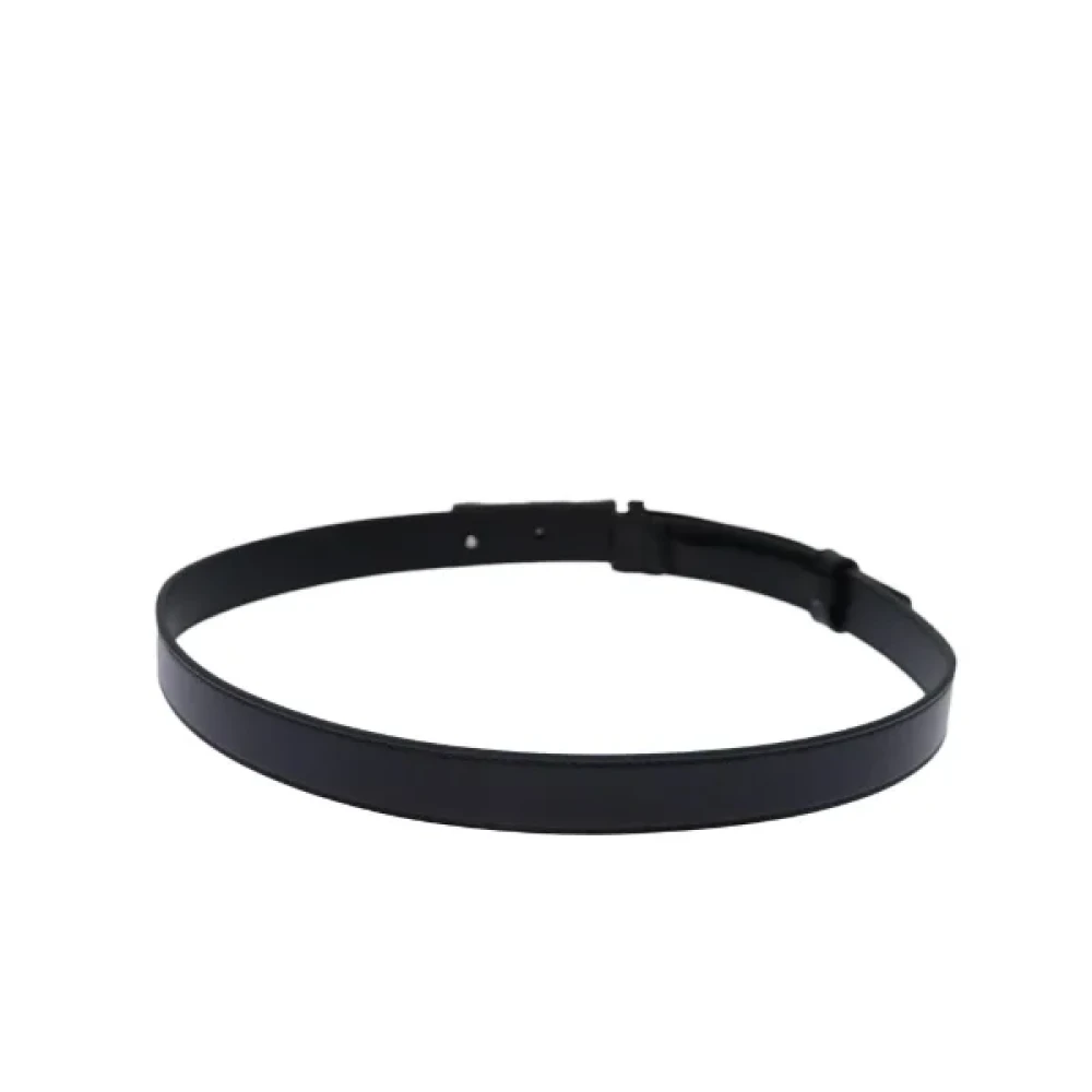 Gucci Vintage Pre-owned Leather belts Black Dames