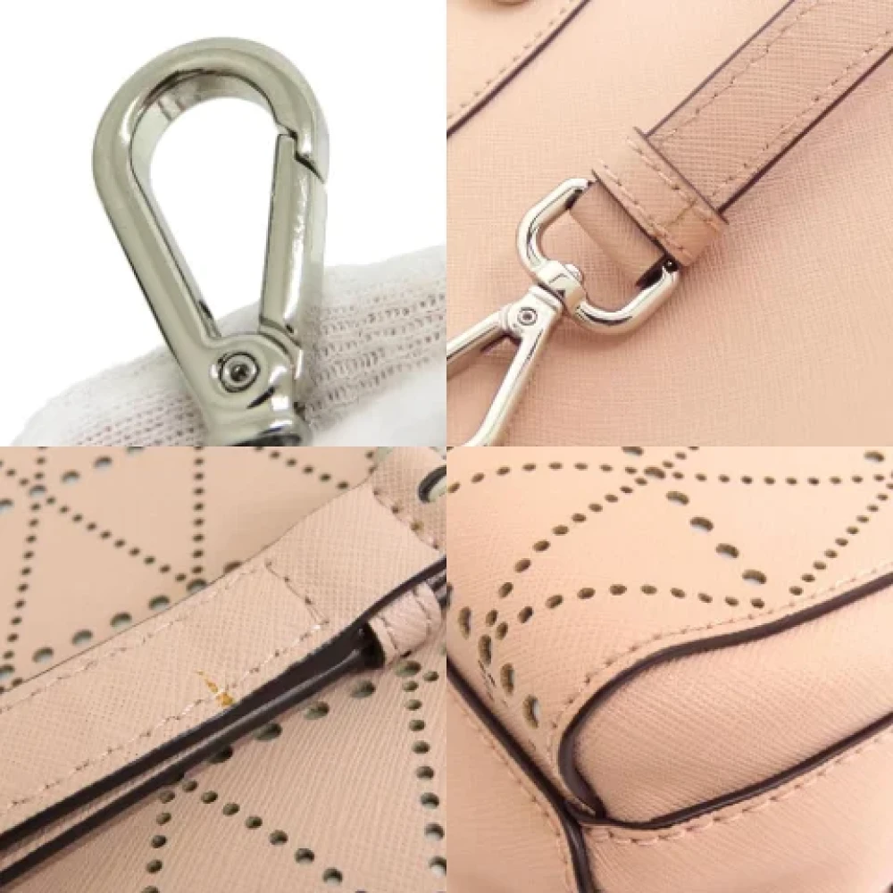 Michael Kors Pre-owned Leather backpacks Pink Dames