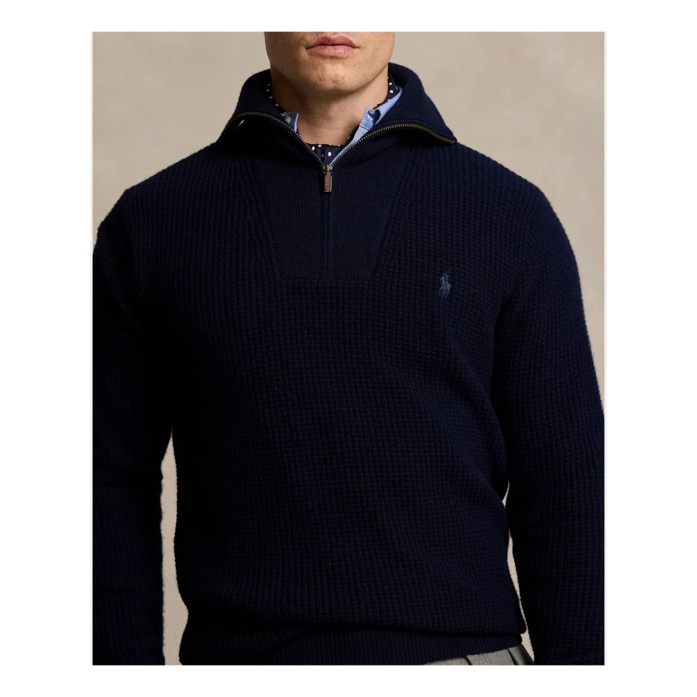 Ralph Lauren Turtleneck Knitwear Blue Heren