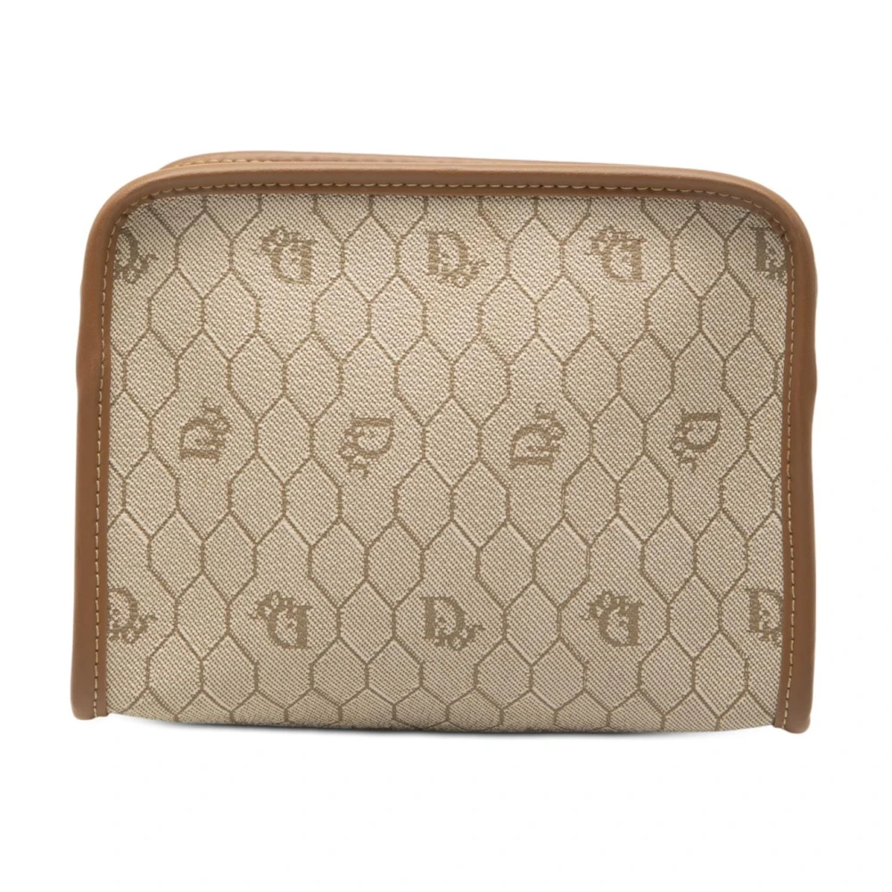 Dior Vintage Women's Brown Pre-Owned Cosmetic Pouch