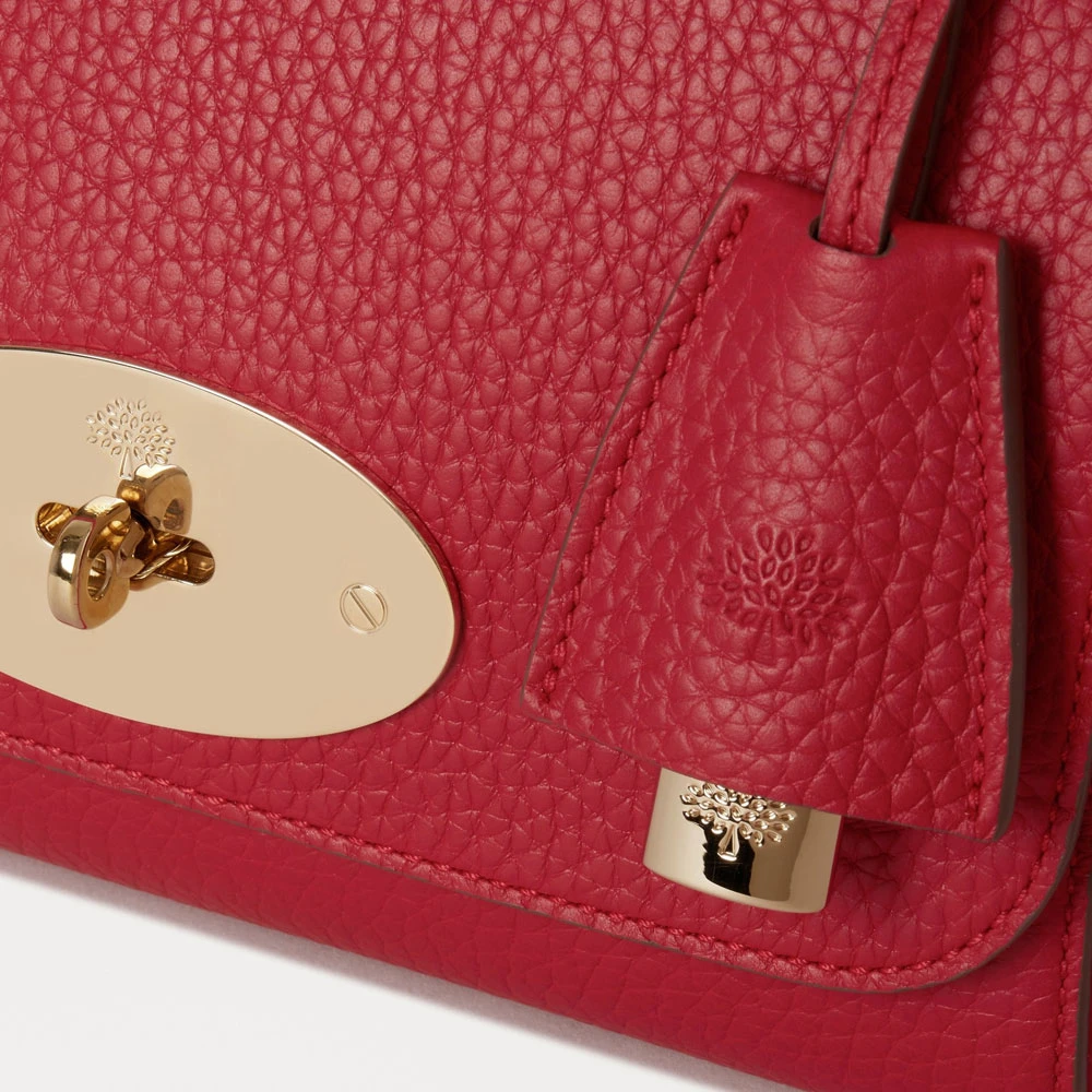 Mulberry Elegante Lily Scarlet Rode Tas Red Dames
