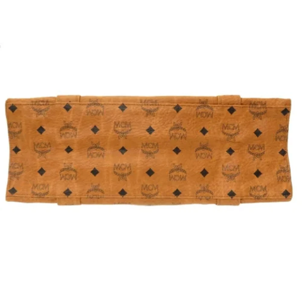 MCM Pre-owned Fabric totes Brown Dames