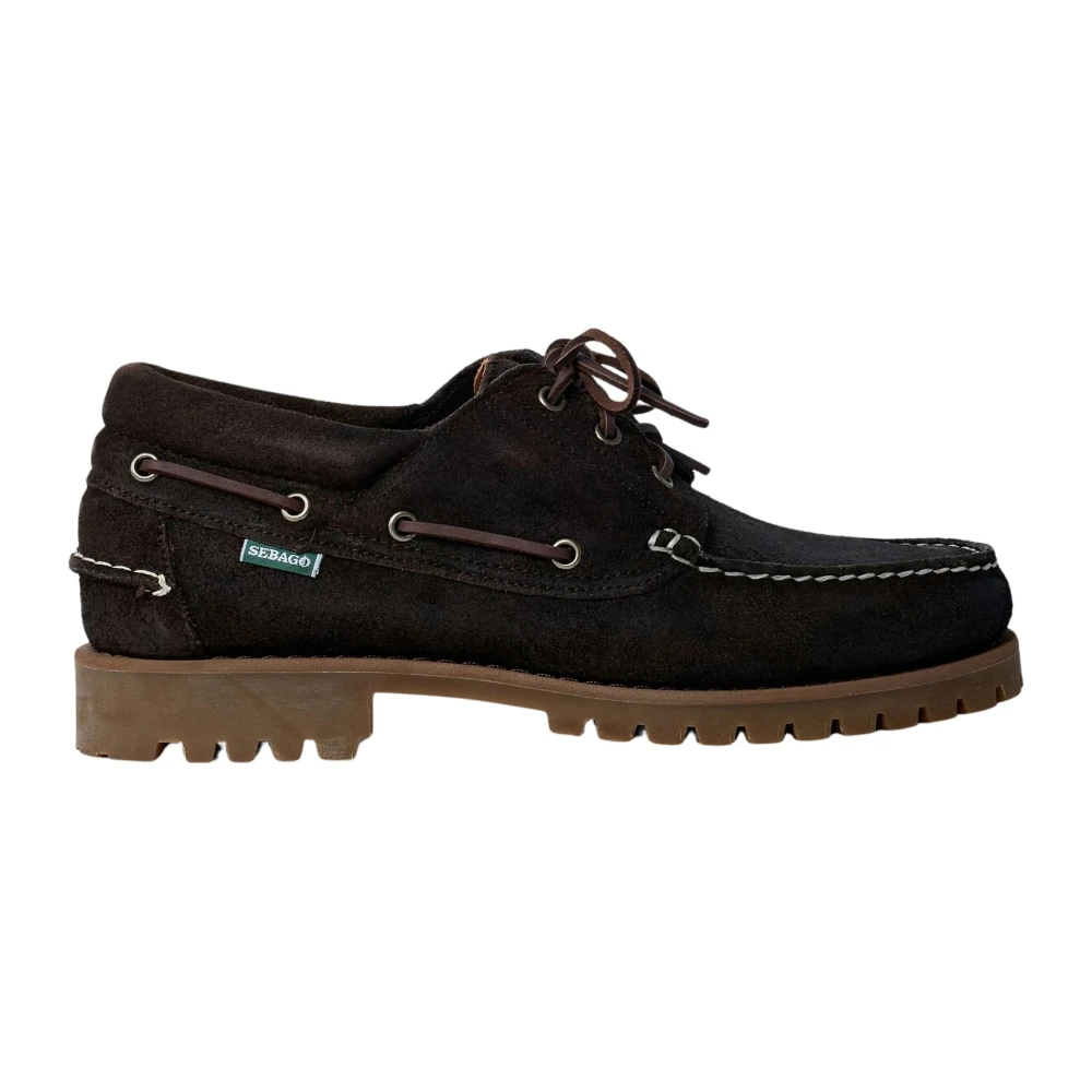 Sebago Uomo Marrone Scarpe, 43 1/2 Eu, New,