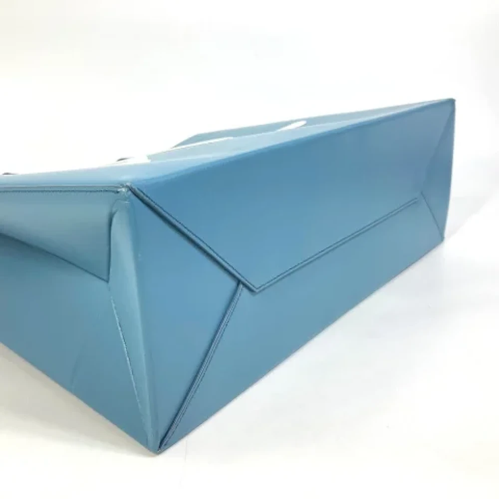Dior Vintage Pre-owned Leather dior-bags Blue Dames