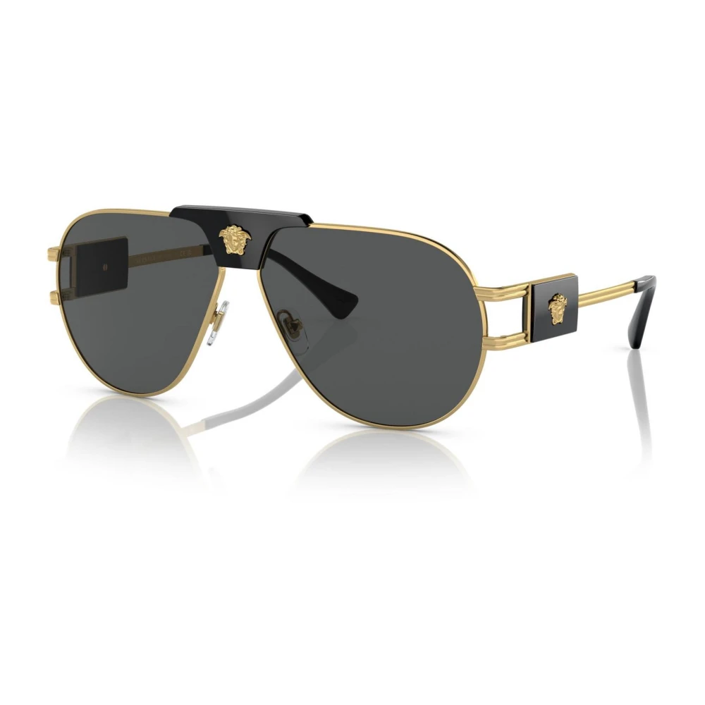 Versace , Sunglasses, Male, Yellow, 63 Mm, Occhiali Da Sole - Image 4