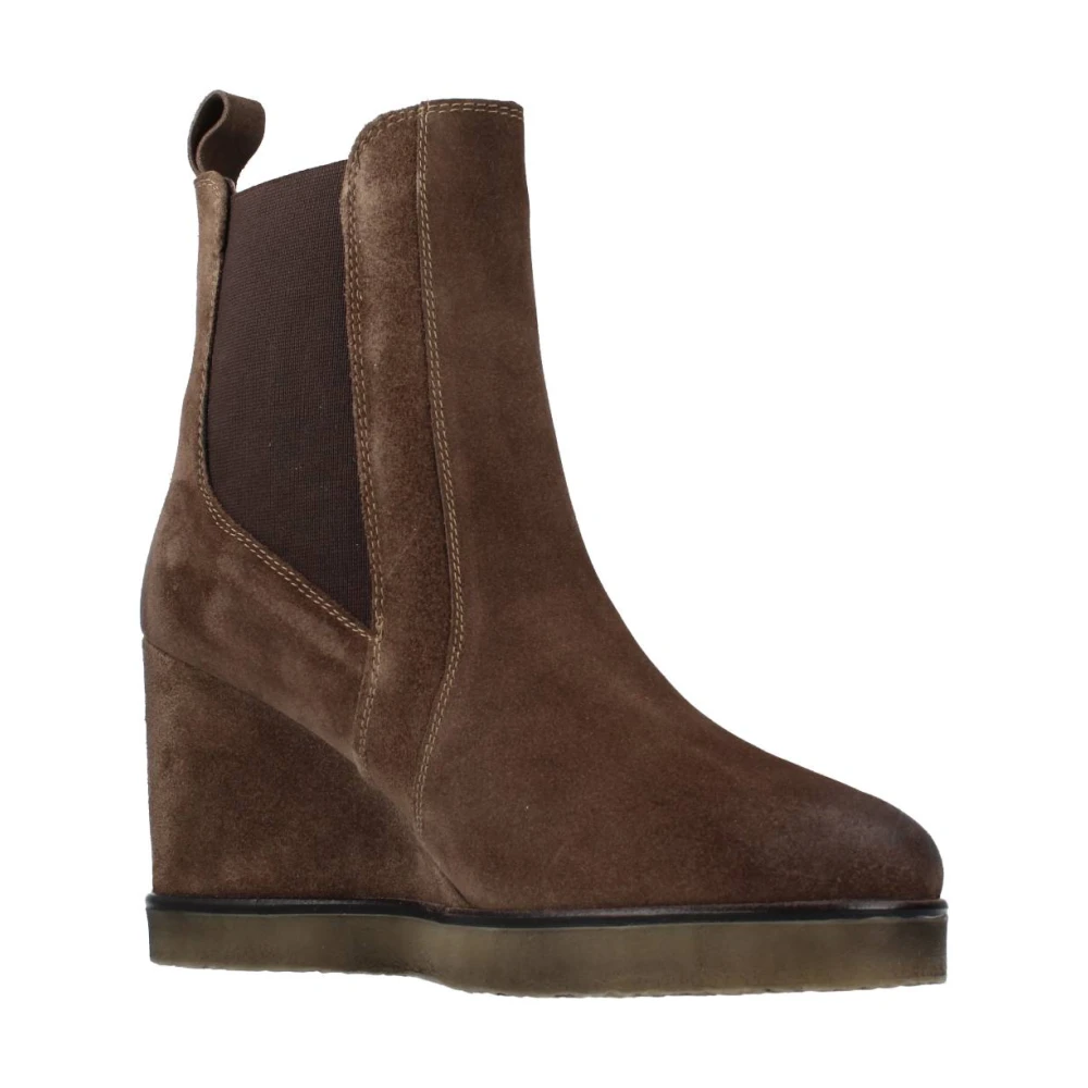 CafèNoir Chelsea Boots Brown Dames