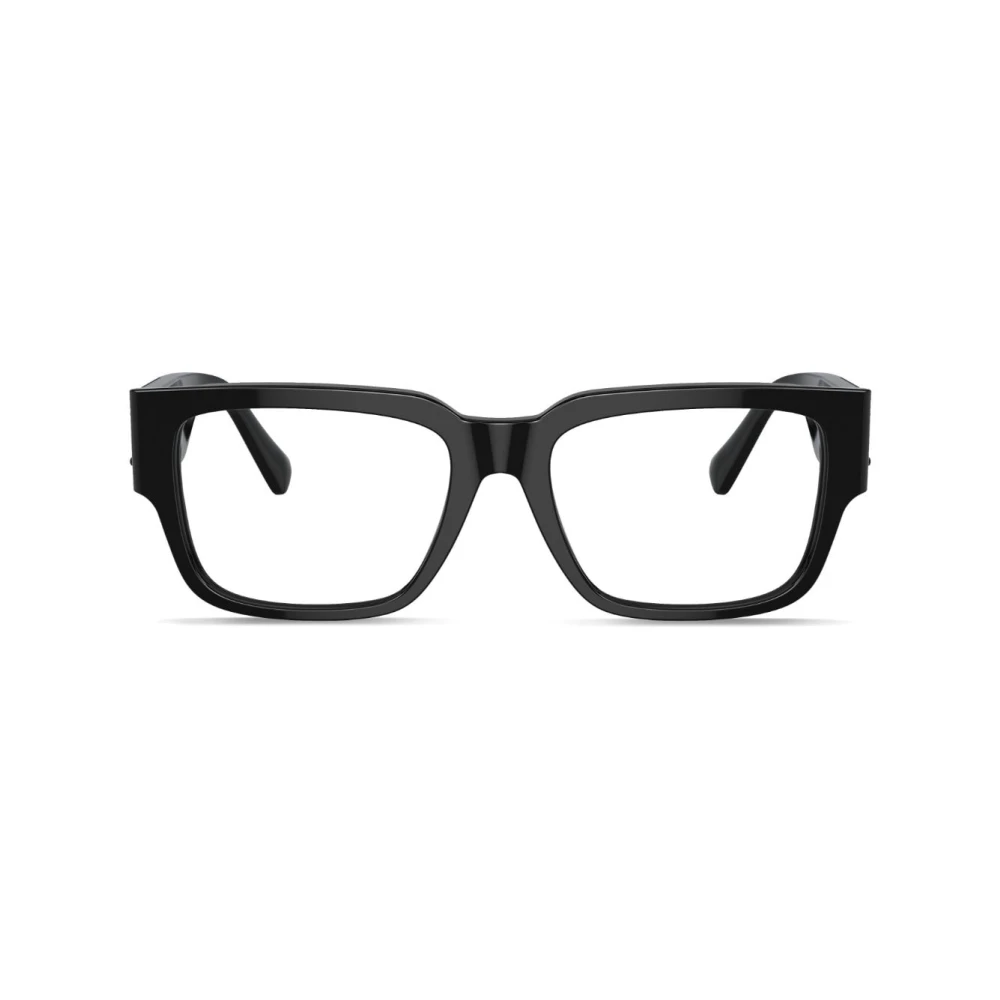 Versace Men's Black Glasses, 55 Mm, Optical Frame