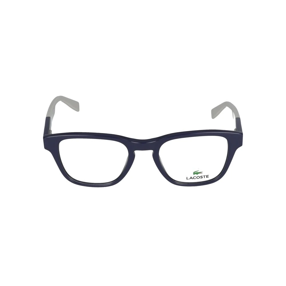 Lacoste Men's Blue Glasses, 51 Mm, Navy Eyeglasses Stylish Model